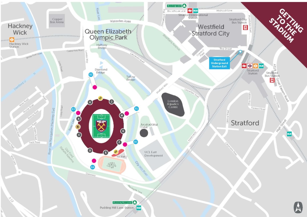 How to get to and from the London Stadium
